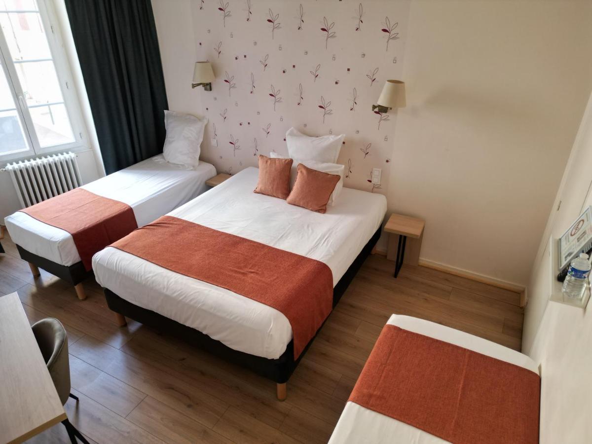 Contact Hotel Les Platanes Villeneuve Sur Lot Centre Exterior photo
