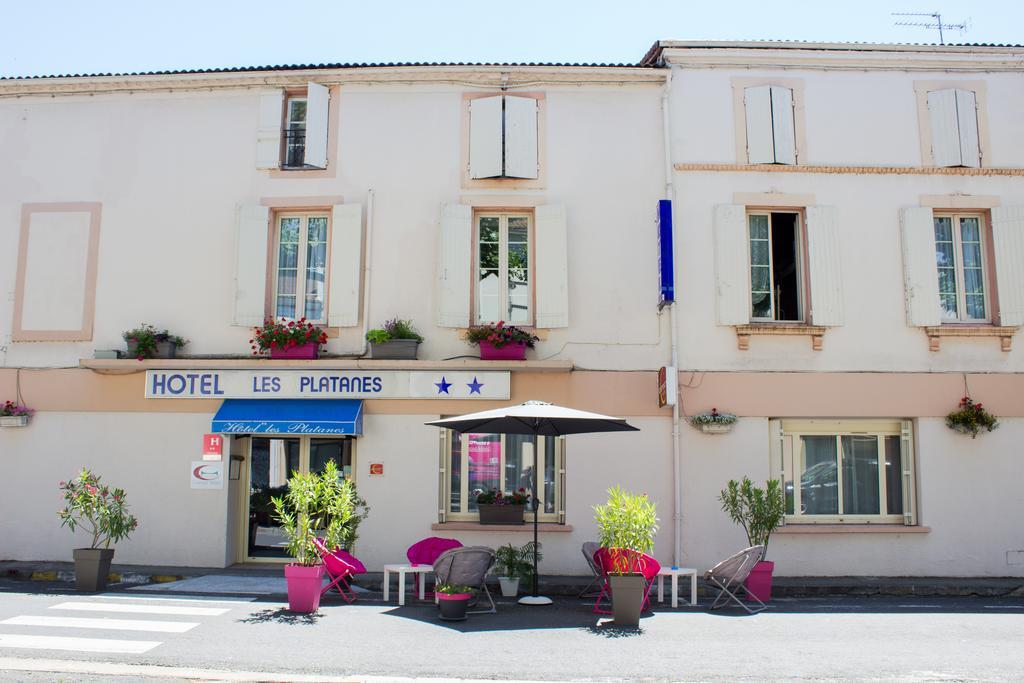 Contact Hotel Les Platanes Villeneuve Sur Lot Centre Exterior photo